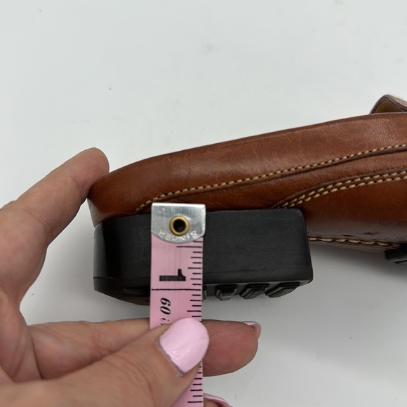 Cole Haan Country Womens Mules Slides Driving Mocs Sz 6B Saddle Leather - Picture 11 of 12